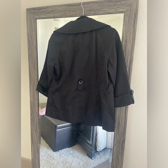 White House black market black blazer jacket top with no pockets - Picture 5 of 6